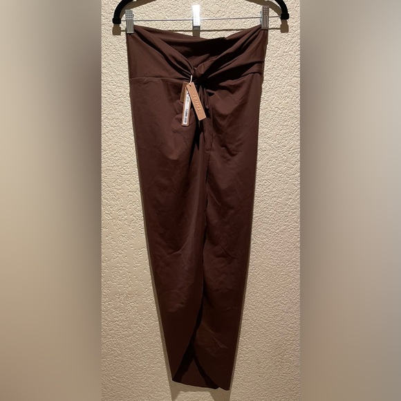 NWT Skims Swim Cover Up Sarong Skirt Cocoa Size S - Picture 6 of 11